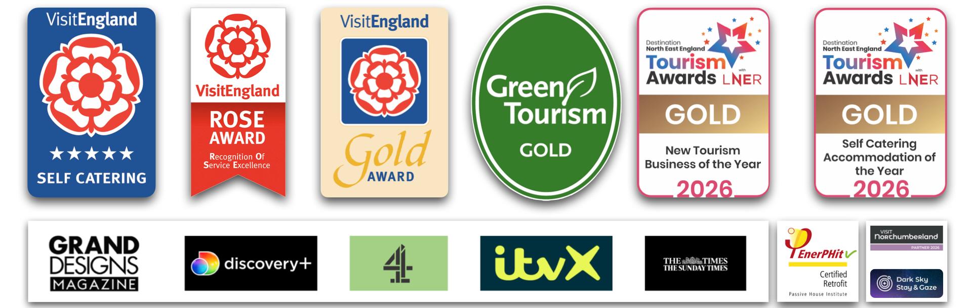 Warksburn Old Church Accreditations and Awards
