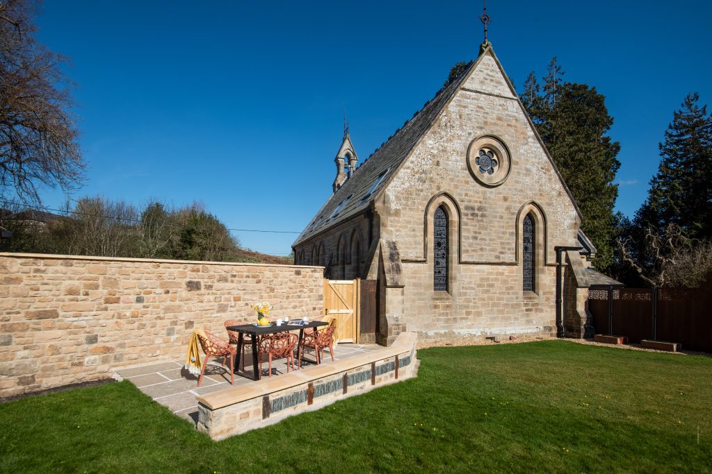 Warksburn Old Church Garden And Patio