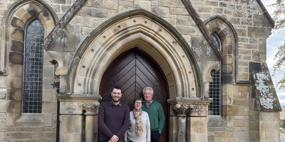 Joe Morris MP Visits Warksburn Old Church